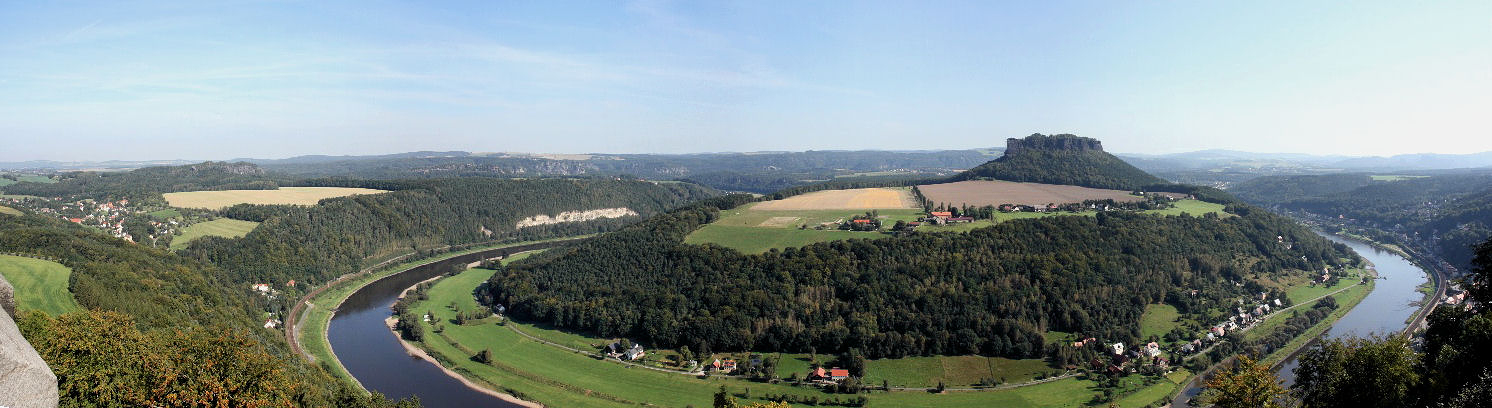 Elbe im Verlauf