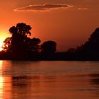 Elbe in Abendstimmung