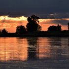 Elbe in Abendstimmung