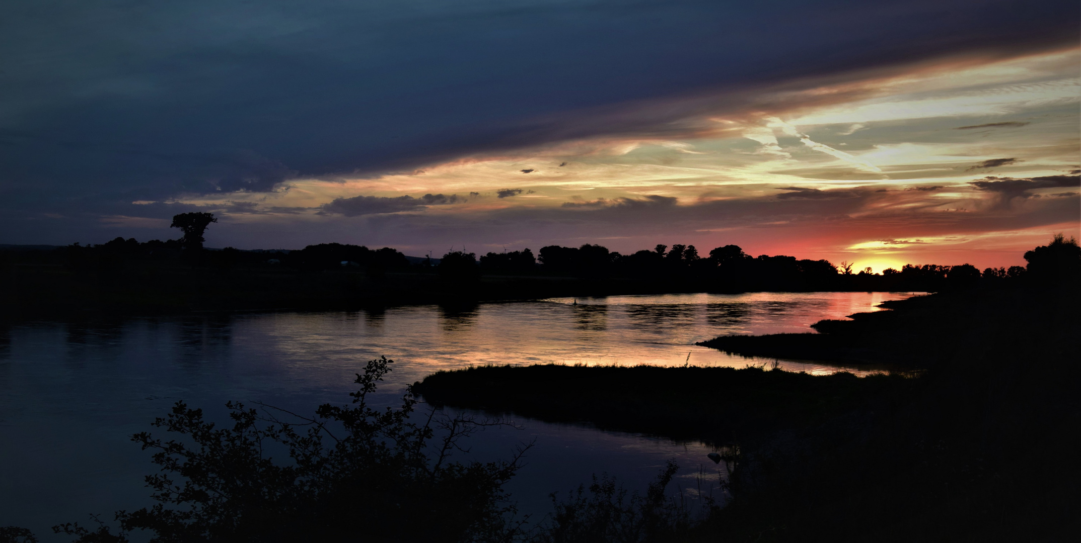 Elbe in Abendstimmung 3