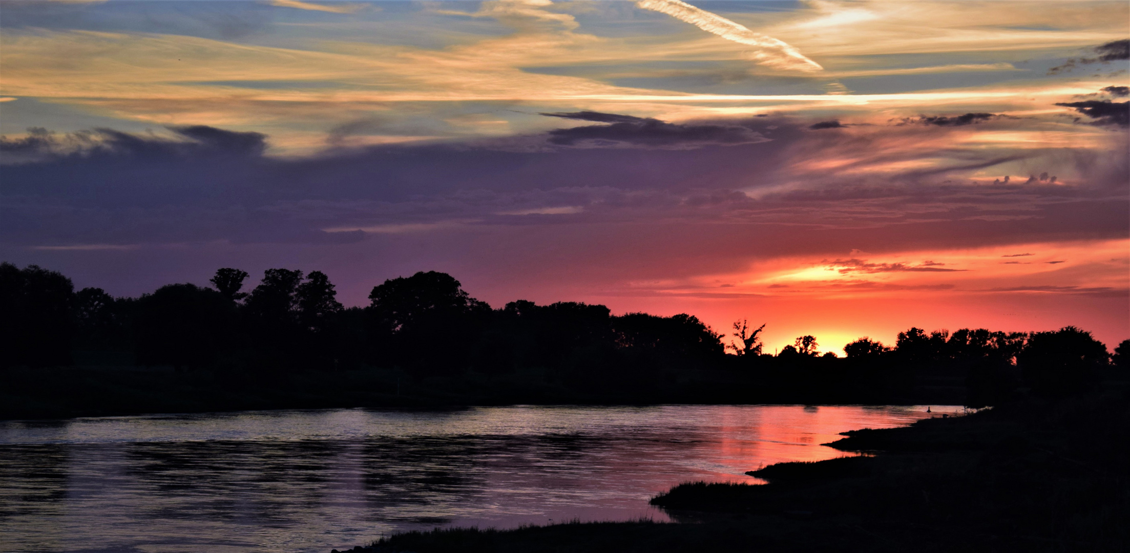 Elbe in Abendstimmung 5