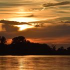 Elbe in Abendstimmung