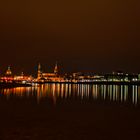 Elbe in der Nacht