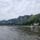 Elbe in der Sächsischen Schweiz