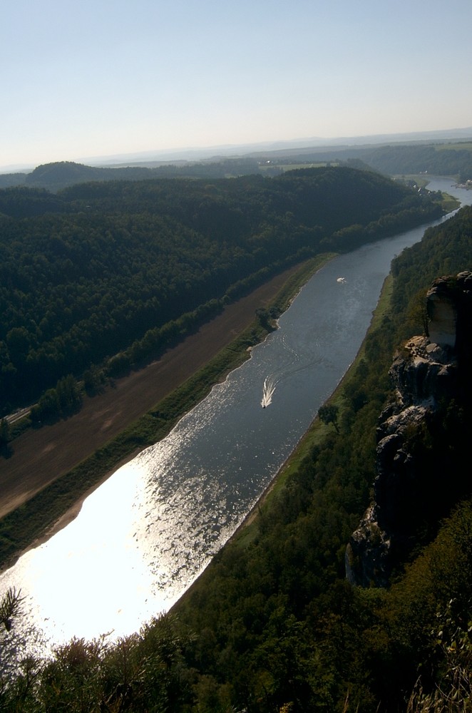 Elbe in der Sächsischen Schweiz
