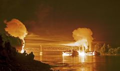 Elbe in Licht und Flammen....