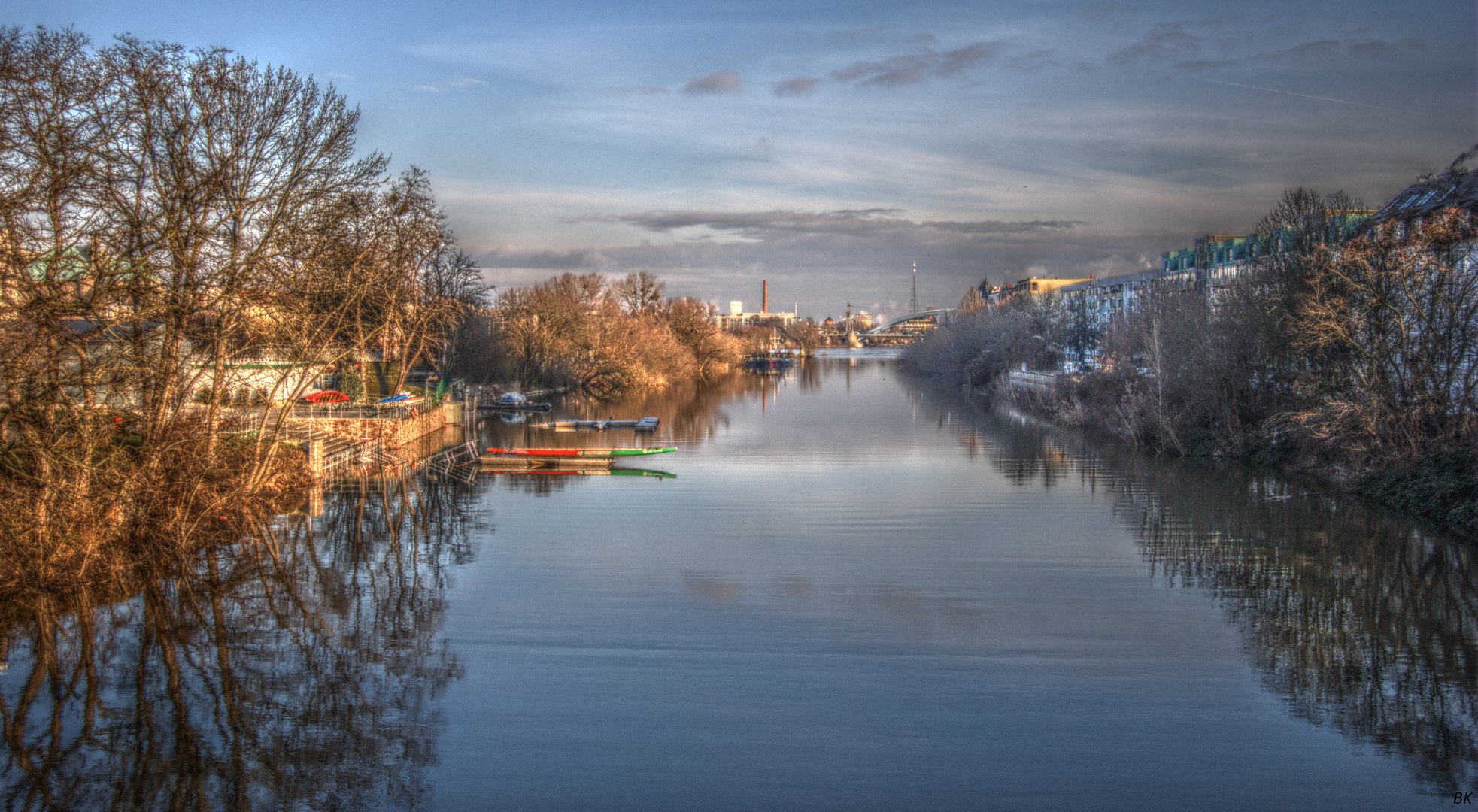 Elbe in Magdeburg