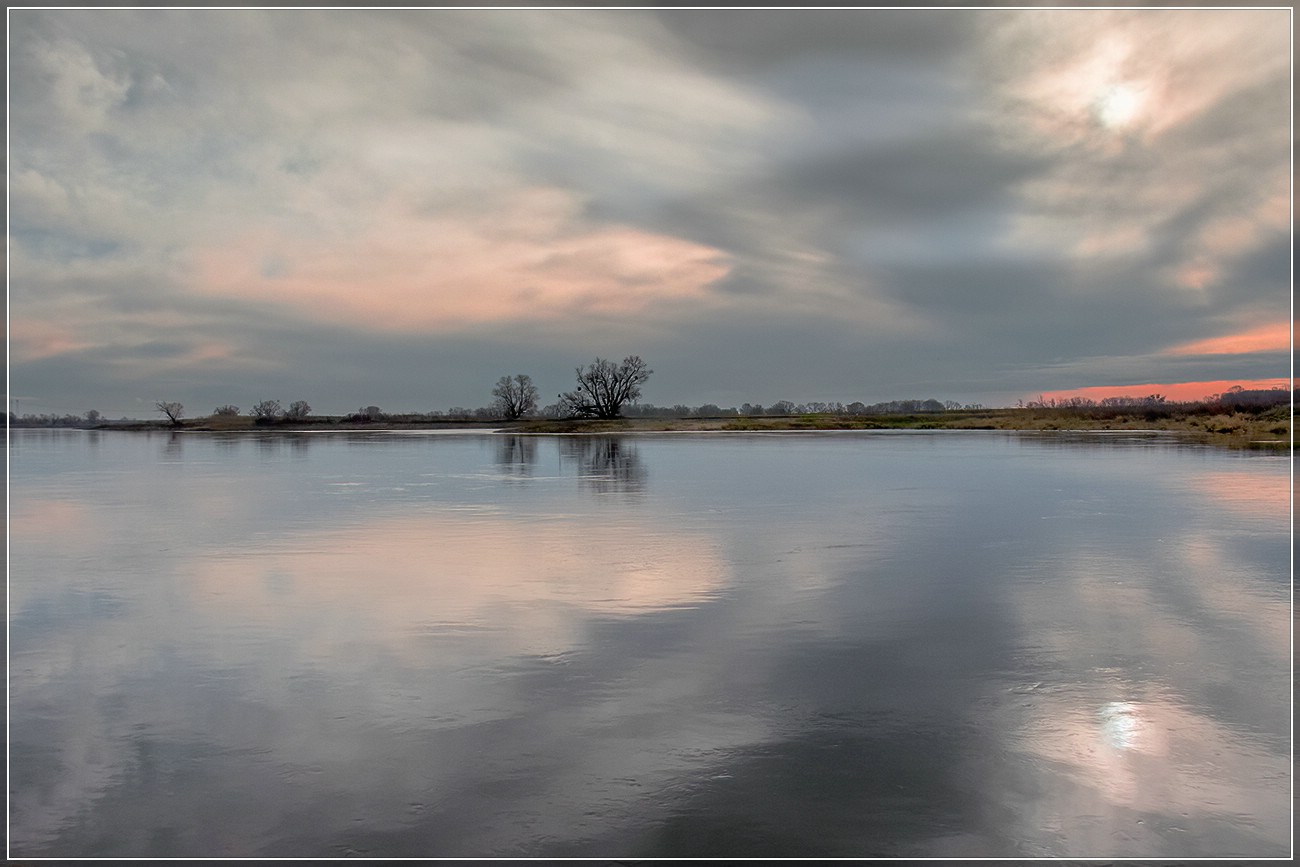 Elbe in pastell