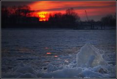 Elbe on ice