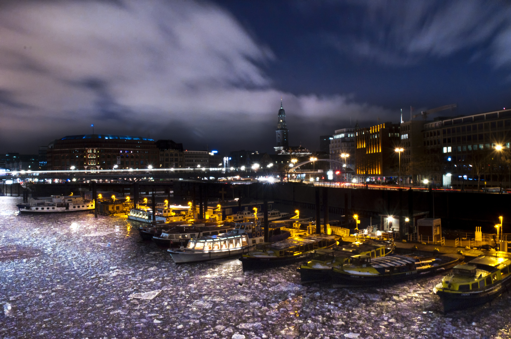 Elbe on ice