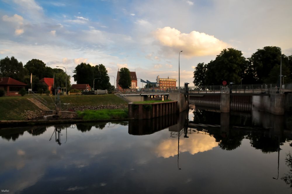 Elbe-Radwanderweg VI - Wolkenschauspiel