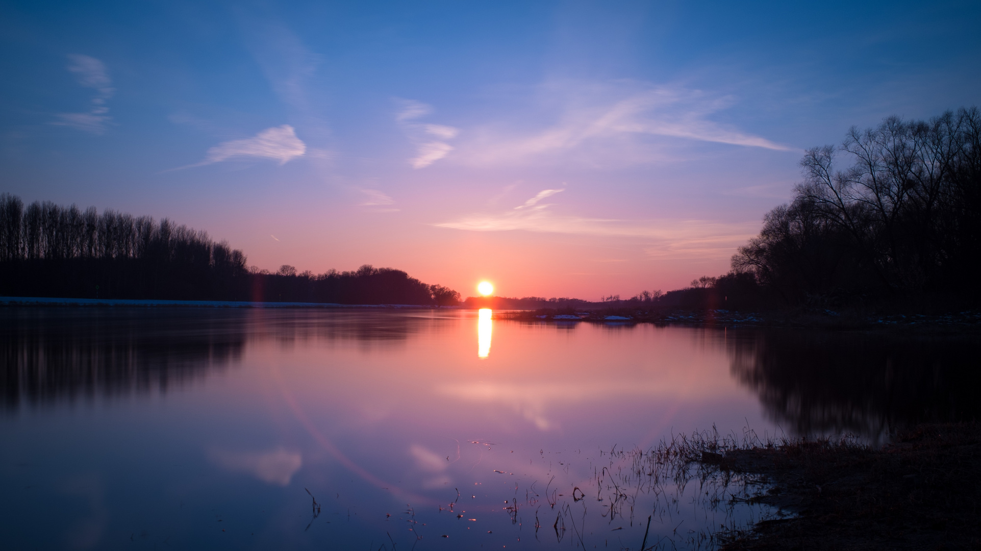 Elbe Sunset