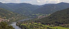 Elbeblick (Labe) für mich  "vom Feinsten" von Dubice im Böhmischen Mittelgebirge aus ...