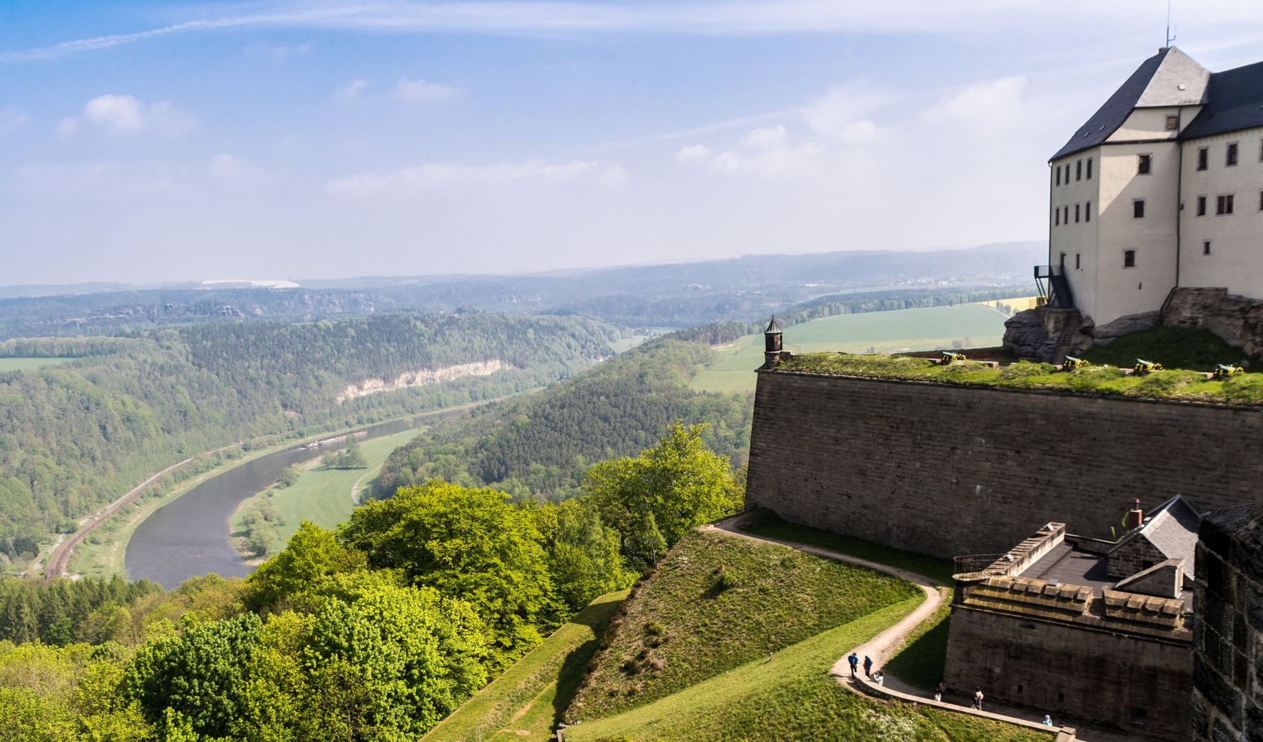 Elbeblick vom Königstein