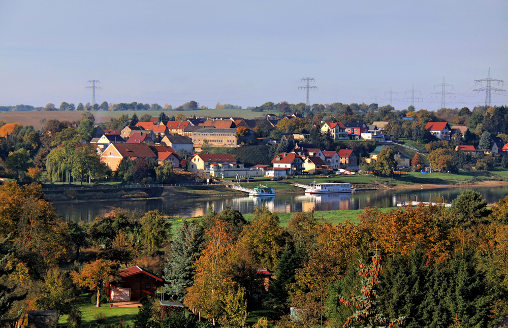 Elbeblick von der Heinrichsburg