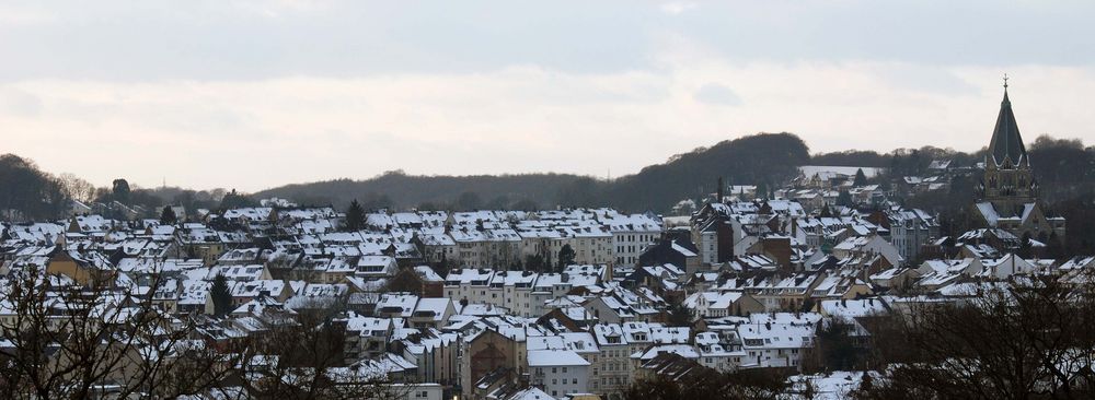 Elberfelder Nordstadt im Winter