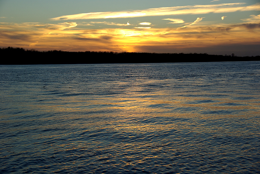 Elbe_Sonnenuntergang