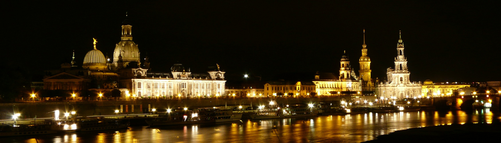 Elbflorenz bei Nacht 