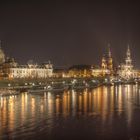 Elbflorenz Dresden bei Nacht