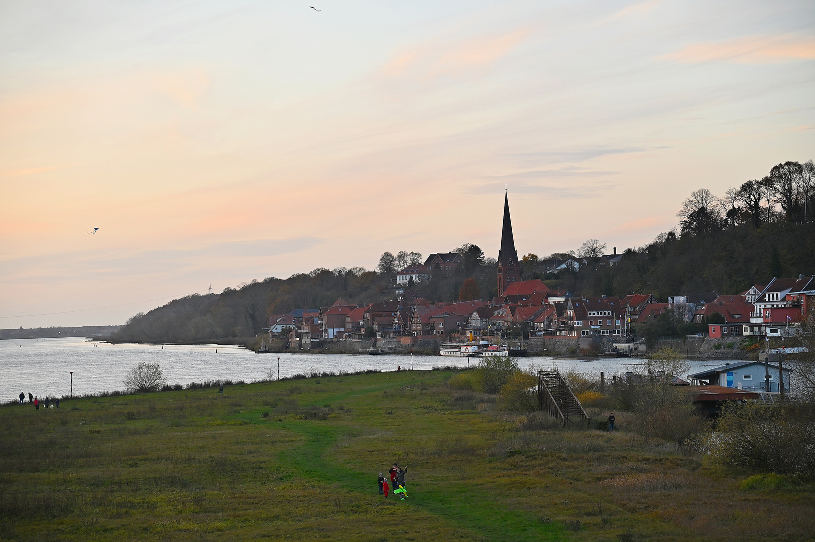 Elbidyll - Lauenburg an der Elbe im November 2020