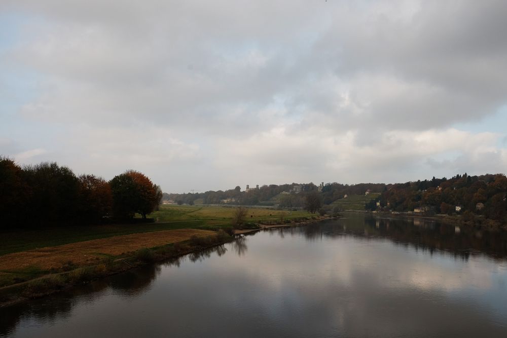 Elblandschaft in Dresden