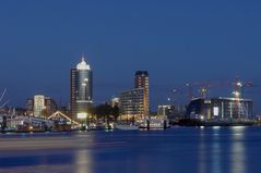 Elbpanorama, Baustelle Elbphilharmonie