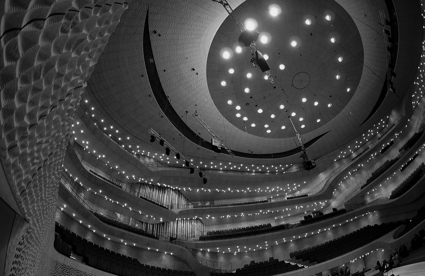 Elbphilharmonie 2, 'Himmel' des großen Saals