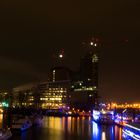 Elbphilharmonie bei Nacht