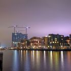 Elbphilharmonie bei Nacht