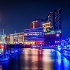 Elbphilharmonie bei Nacht