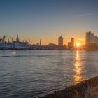 Elbphilharmonie beim Sonnenaufgang