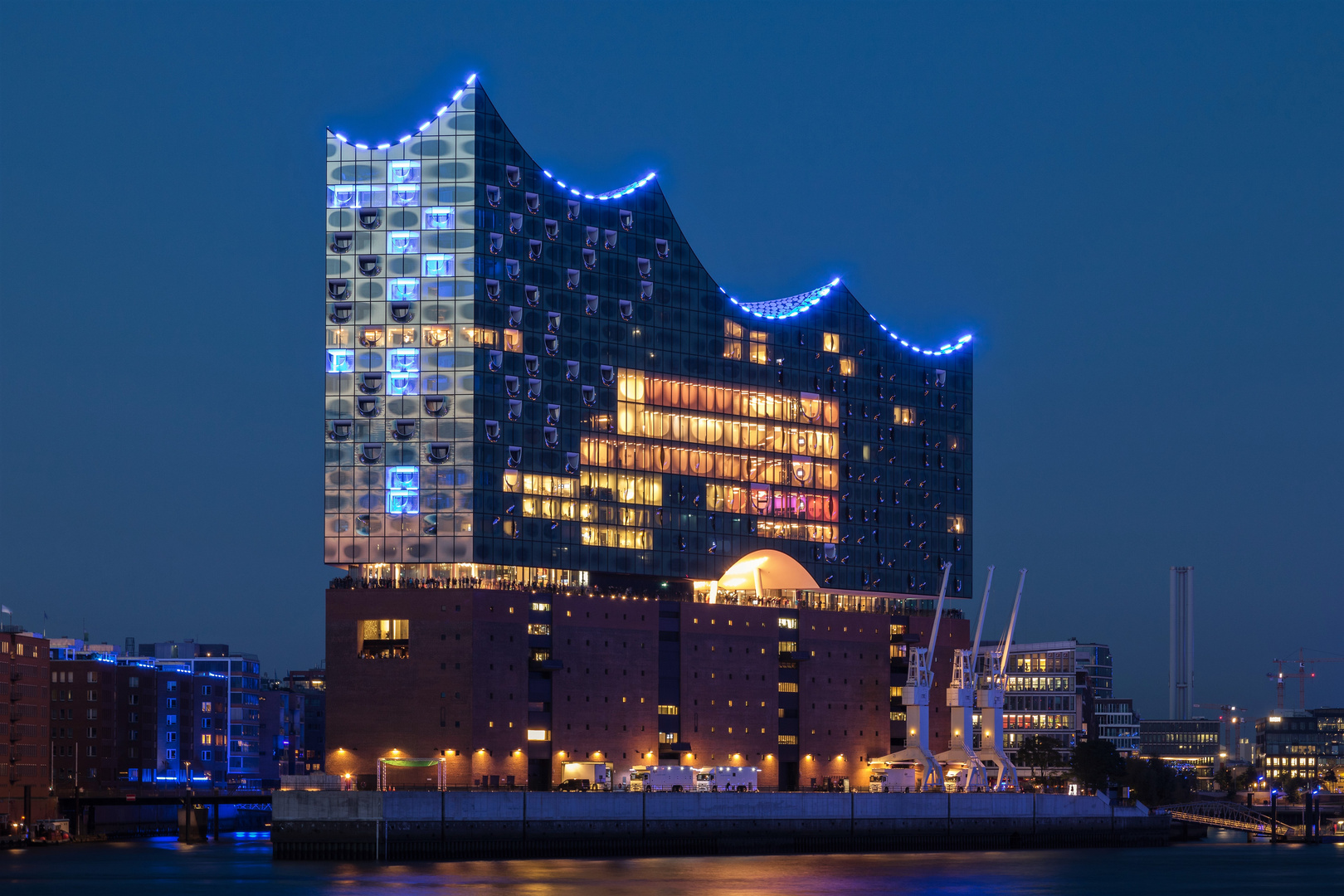 Elbphilharmonie Blue Port