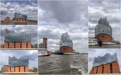 Elbphilharmonie/ Collage