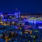 Elbphilharmonie (Hamburg) - Blue Port 201 (Exposure Blending)