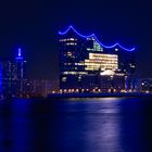 Elbphilharmonie Hamburg blue port 2019