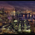 Elbphilharmonie im Januarnebel