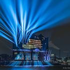 Elbphilharmonie in blue