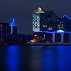 Elbphilharmonie in blue