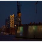 Elbphilharmonie in der blauen Stunde