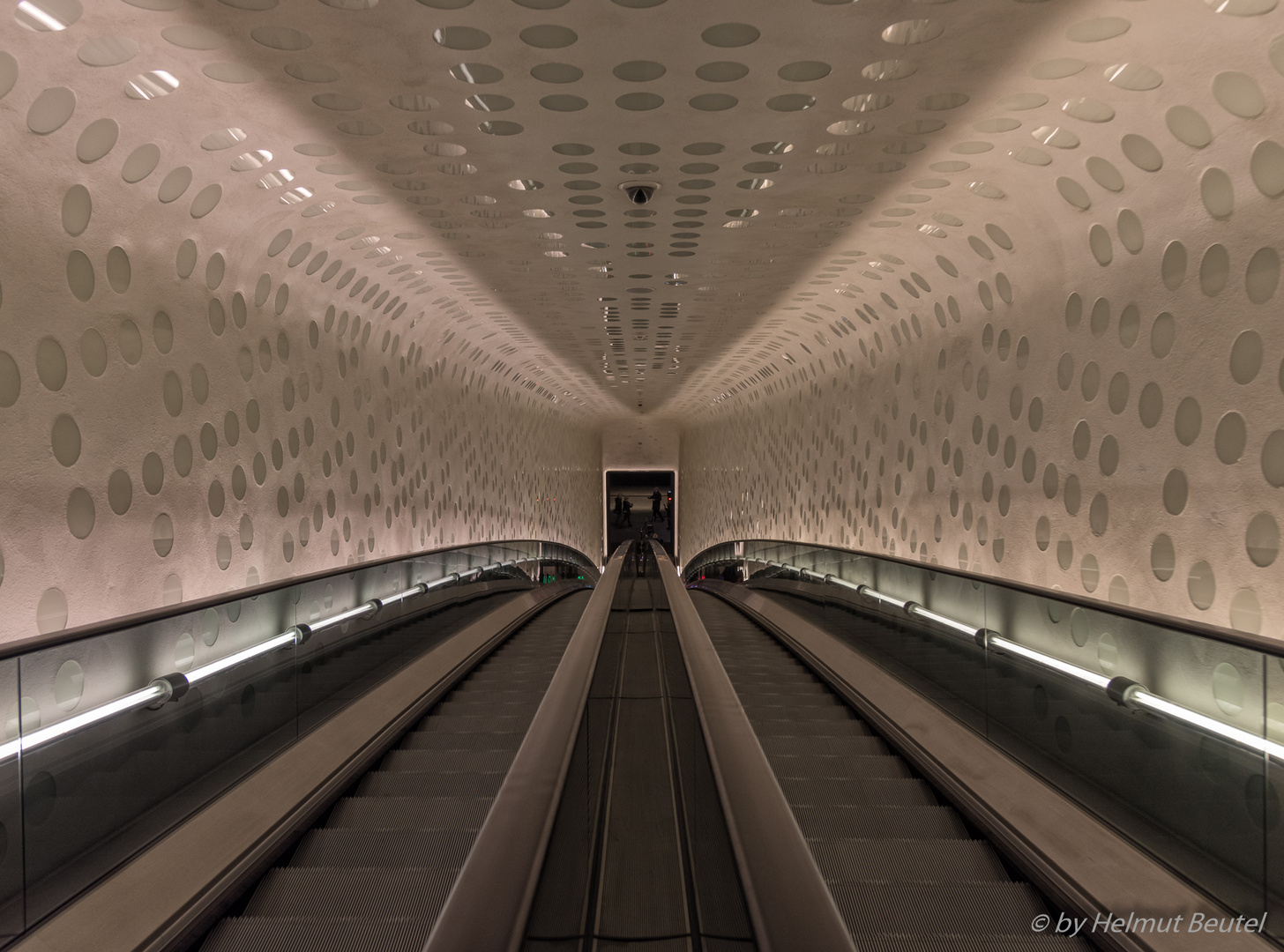 Elbphilharmonie Tube - Abfahrt