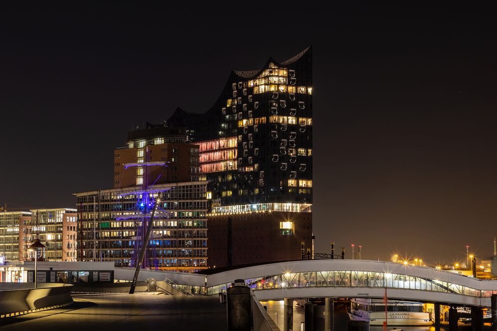 Elbphilharmonie und die Lichter