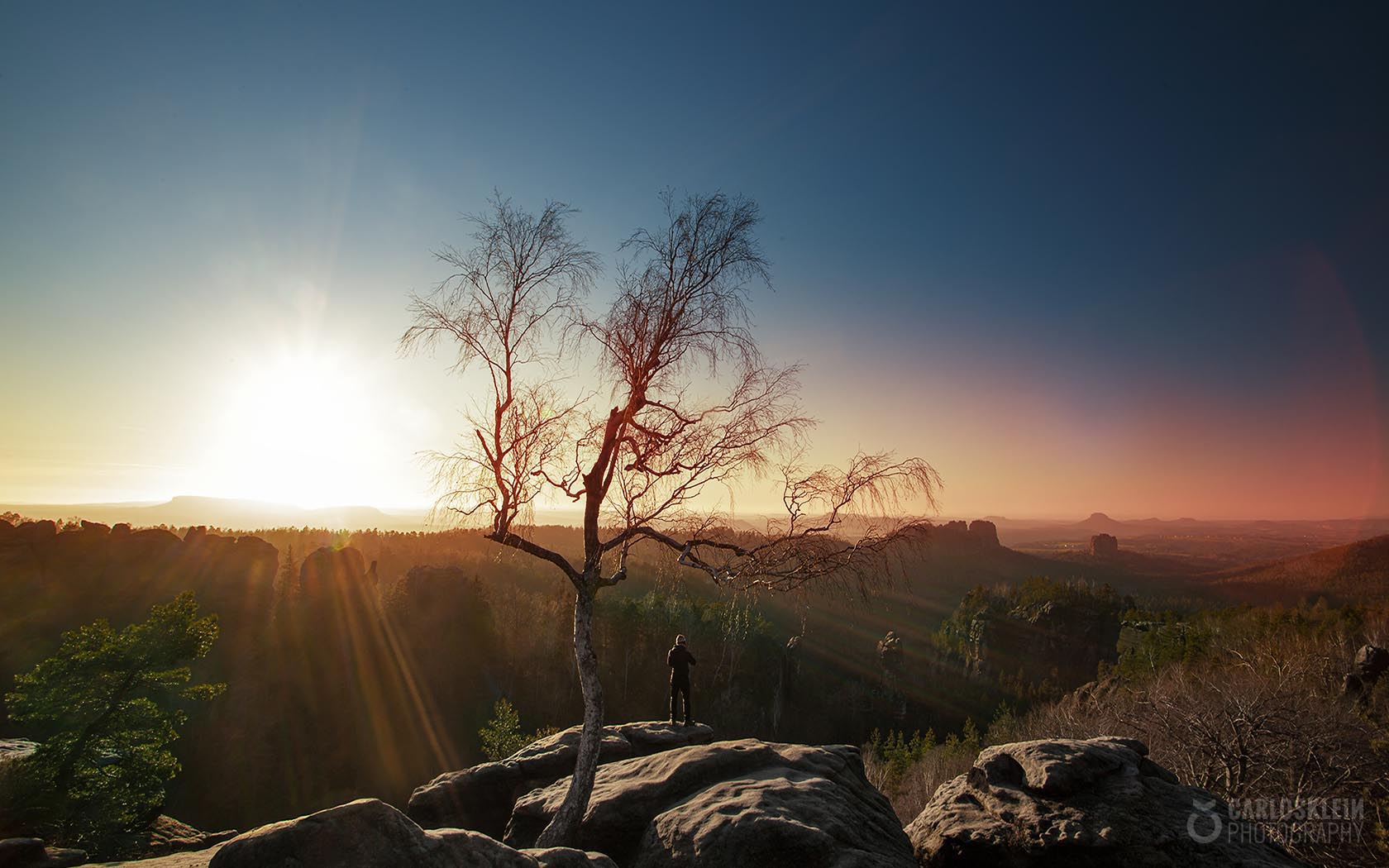 Elbsandstein, Sundown