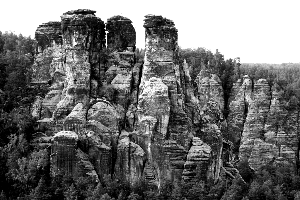 Elbsandstein und seine Gesichter