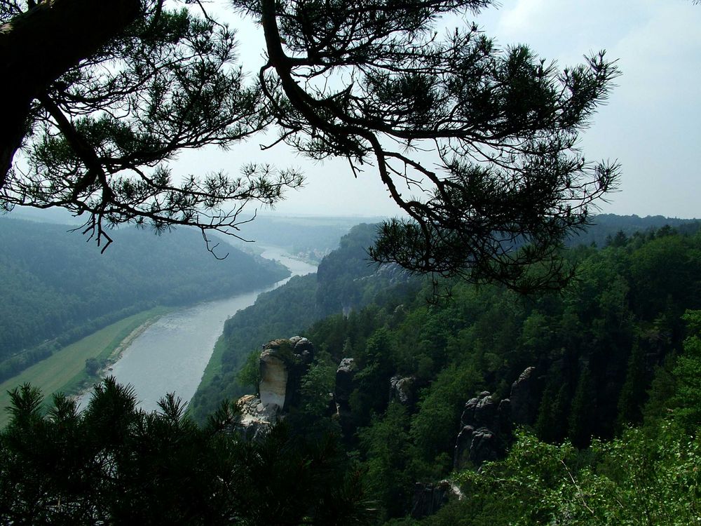 Elbsandsteingebirge von Christiane Lemke 