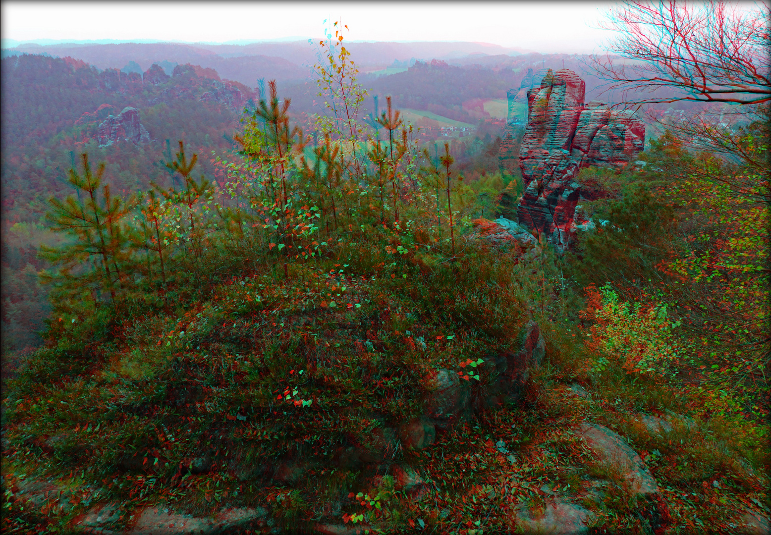 Elbsandsteingebirge Basteiregion (3D-ANA)