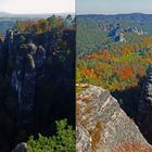 Elbsandsteingebirge Basteiregion Felsengarten (3D-X-View)