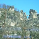 Elbsandsteingebirge bei Bad Schandau, Lausitz, Ost-Sachsen