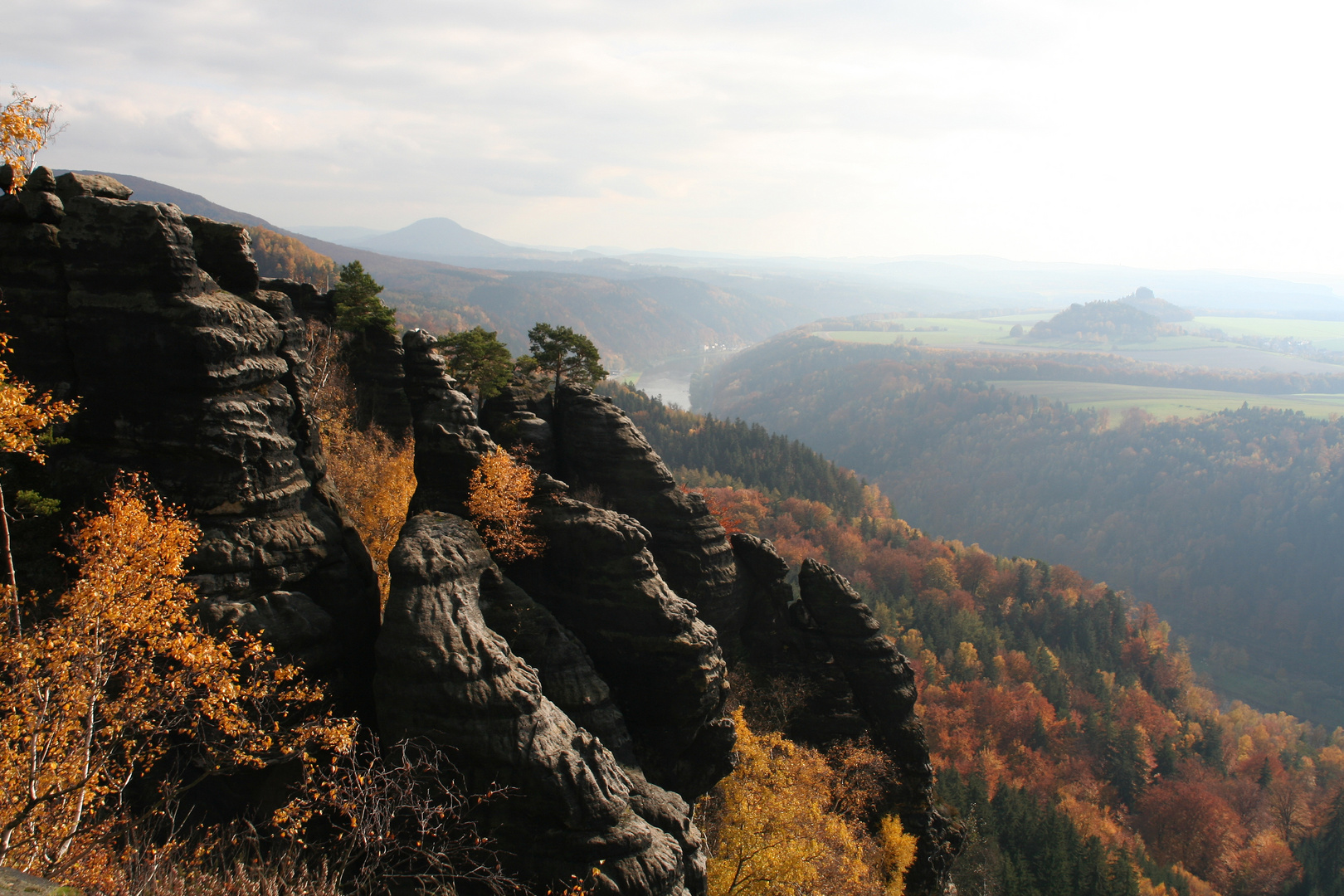 Elbsandsteingebirge bei Dresden