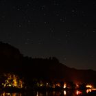 Elbsandsteingebirge bei Nacht