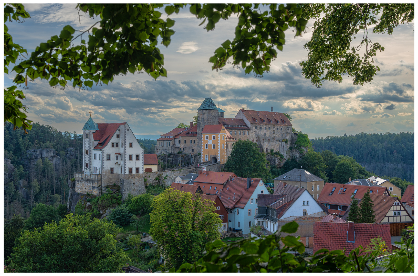 Elbsandsteingebirge - Burg Hohnstein